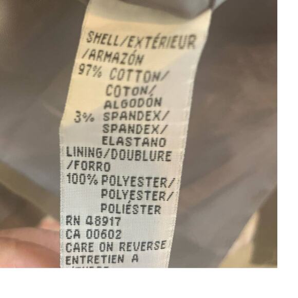 Calvin Klein Blazer Jacket 2 Gray 3 Button Pockets Business Casual Preppy Vent - Picture 7 of 8